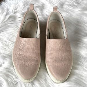 Ecco Gillian slip on sneakers pale pink GUC size 38
